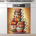 Dishwasher Magnet Sticker Cover Panel Decal Refrigerator Magnetic Sticker Decorative for Kitchen Decoration,Fridge Door Cover, Appliances Stickers 23"x26"