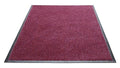 Guardian Platinum Series Indoor Wiper Floor Mat, Rubber with Nylon Carpet, 4'x6', Burgundy