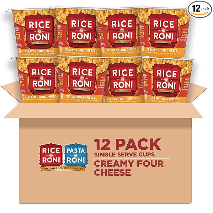 Rice-A-Roni Cups, Individual Cup 2.25 Ounce(12 Pack)