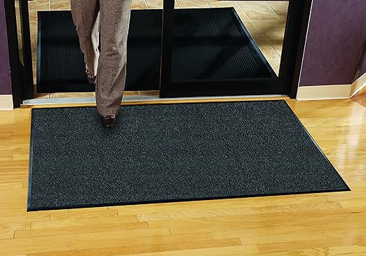 Guardian 94020330 Platinum Series Indoor Wiper Floor Mat, 2' x 3', Grey