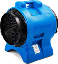 MOUNTO 1HP 3000cfm 12inch Industrial Axial Blower Ventilation Fan Exhaust Blower