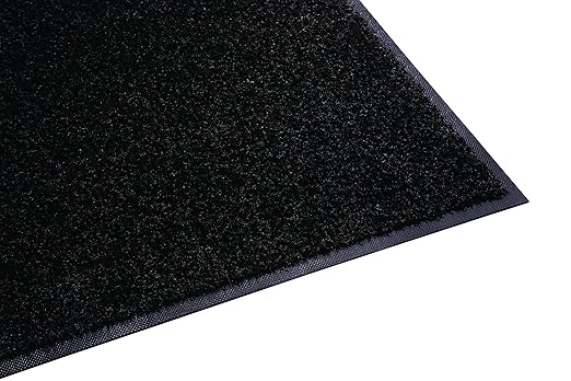 Guardian 94051535 Platinum Series Indoor Wiper Floor Mat, 5' x 15', Black