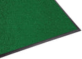 Guardian Platinum Series Indoor Wiper Floor Mat, Rubber with Nylon Carpet, 2'x9', Green