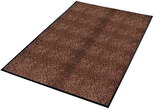 Guardian 94041550 Platinum Series Indoor Wiper Floor Mat, 4' x 15', Brown
