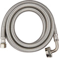 EFIELD 10 Feet Length Dishwasher Hose with 90 Degree FGH Elbow, Water Supply Line, Premium Braided Stainless Steel,(HOSE061)