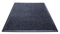 Guardian Platinum Series Indoor Wiper Floor Mat, Rubber with Nylon Carpet, 3'x 5', Black