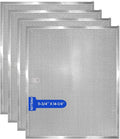 Stove Hood Vent Filter 11-3/4" x 14-1/4" BPS1FA30 - Compatible with NuTone Allure & Broan Range Hood Filter Replacement 99010299 - Fits QS1 QS2 30" Hoods(Stainless Steel Frame: 4-Pack)