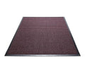 Guardian WaterGuard Indoor/Outdoor Wiper Scraper Floor Mat, Rubber/Nylon, 3'x5', Burgundy