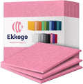 Acoustic Panels 12-Pack Soundproof Wall Panels 12"X12"X0.4" Sound Panels High Density Sound Dampening Panels - [Chic Pink Square]