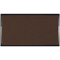 Guardian WaterGuard Indoor/Outdoor Wiper Scraper Floor Mat, Rubber/Nylon, 6'x8', Burgundy