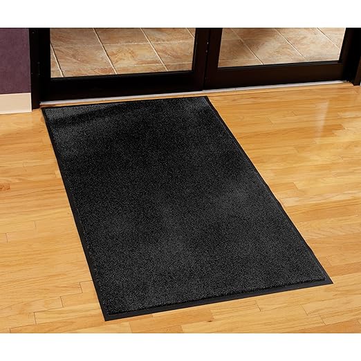 Guardian Floor Protection 74066020 Silver Series Indoor Walk-Off Floor Mat, Vinyl/Polypropylene, 6' Length, 60' Width,, Sable