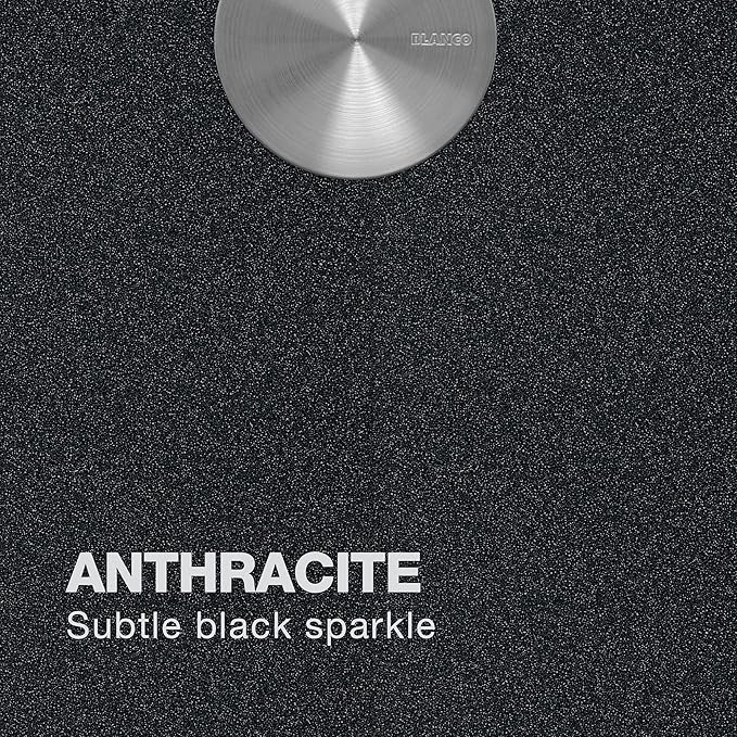 BLANCO 442534 Precis Single Bowl-Anthracite 30" Kitchen Sink