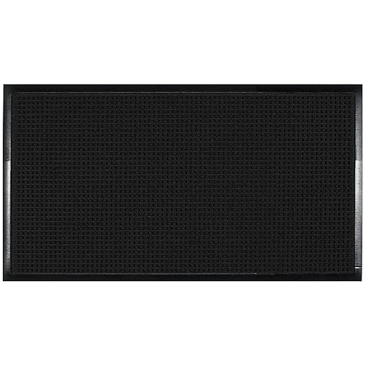 Guardian WaterGuard Indoor/Outdoor Wiper Scraper Floor Mat, Rubber/Nylon, 4'x20', Burgundy