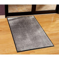 Guardian Silver Series Indoor Walk-Off Floor Mat, Vinyl/Polypropylene, 4'x6', Sable